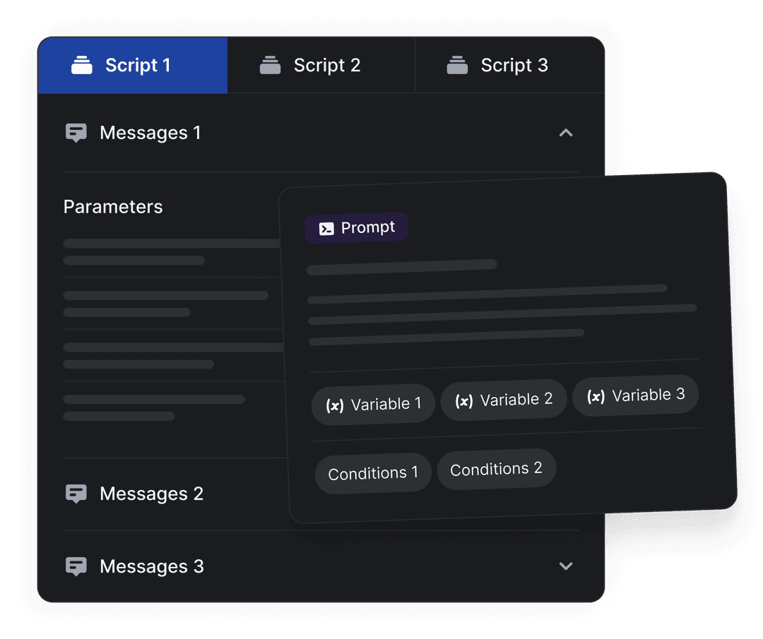 scriptRun dark interface